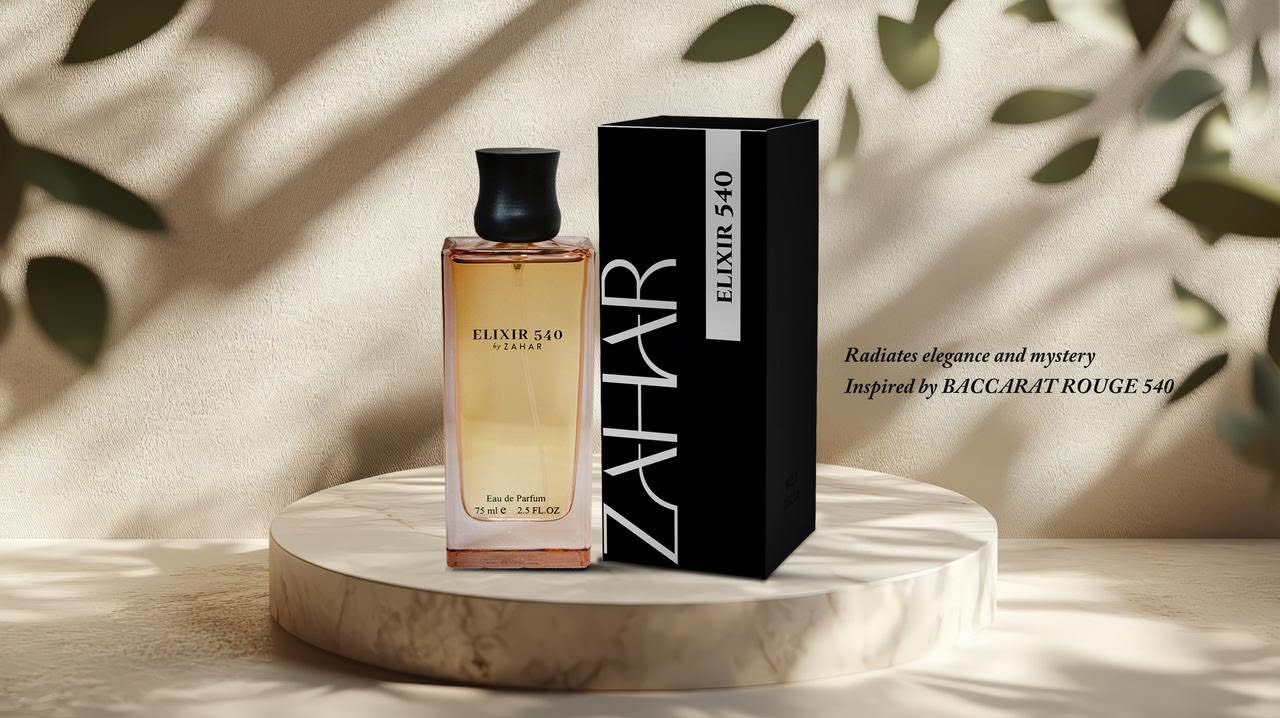 Elixir 540 by Zahar — inspired by Baccarat Rouge 540